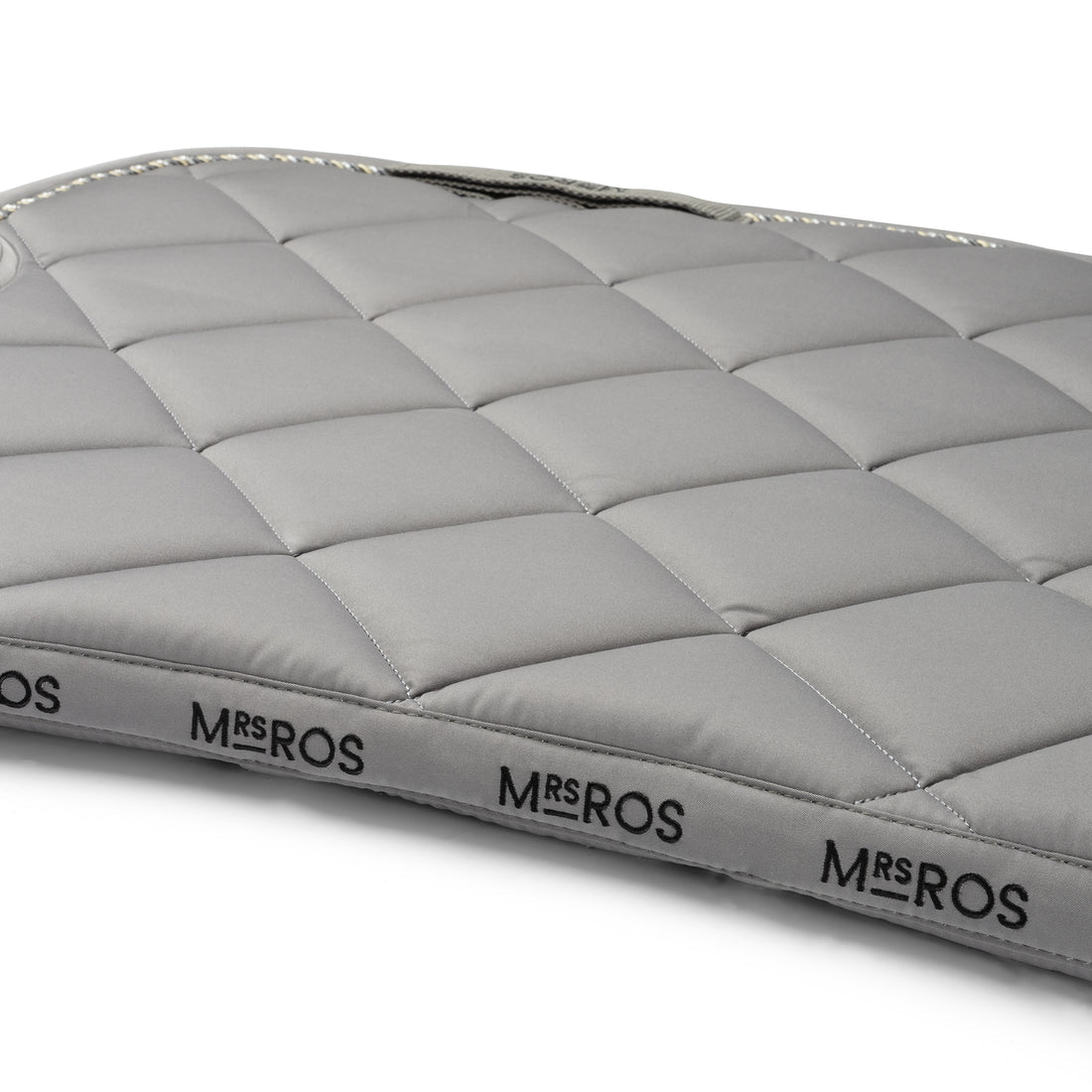 Mrs Ros Iconic dressage pad- Topping Grey