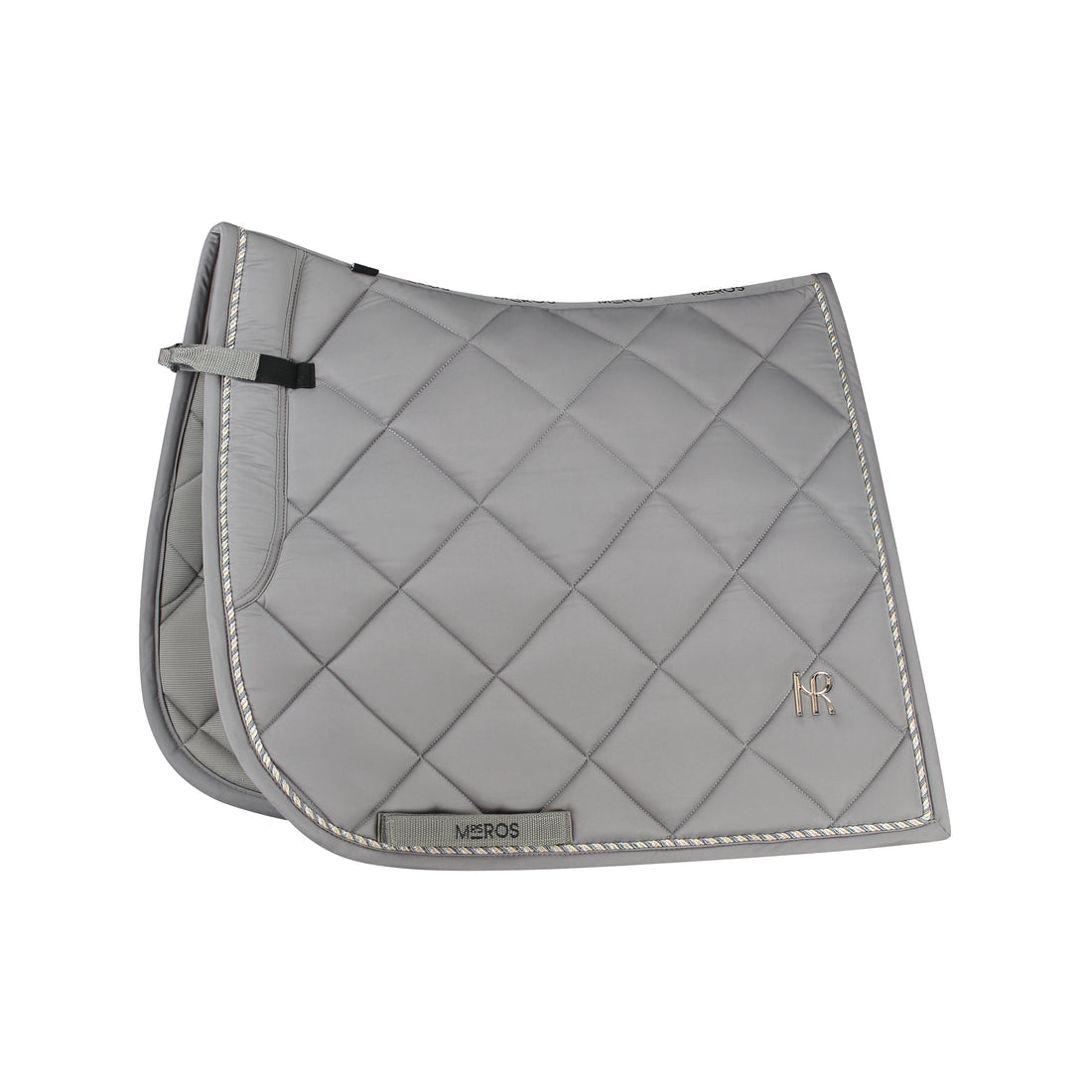 Mrs Ros Iconic dressage pad- Topping Grey