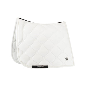 Mrs Ros Iconic dressage pad-White