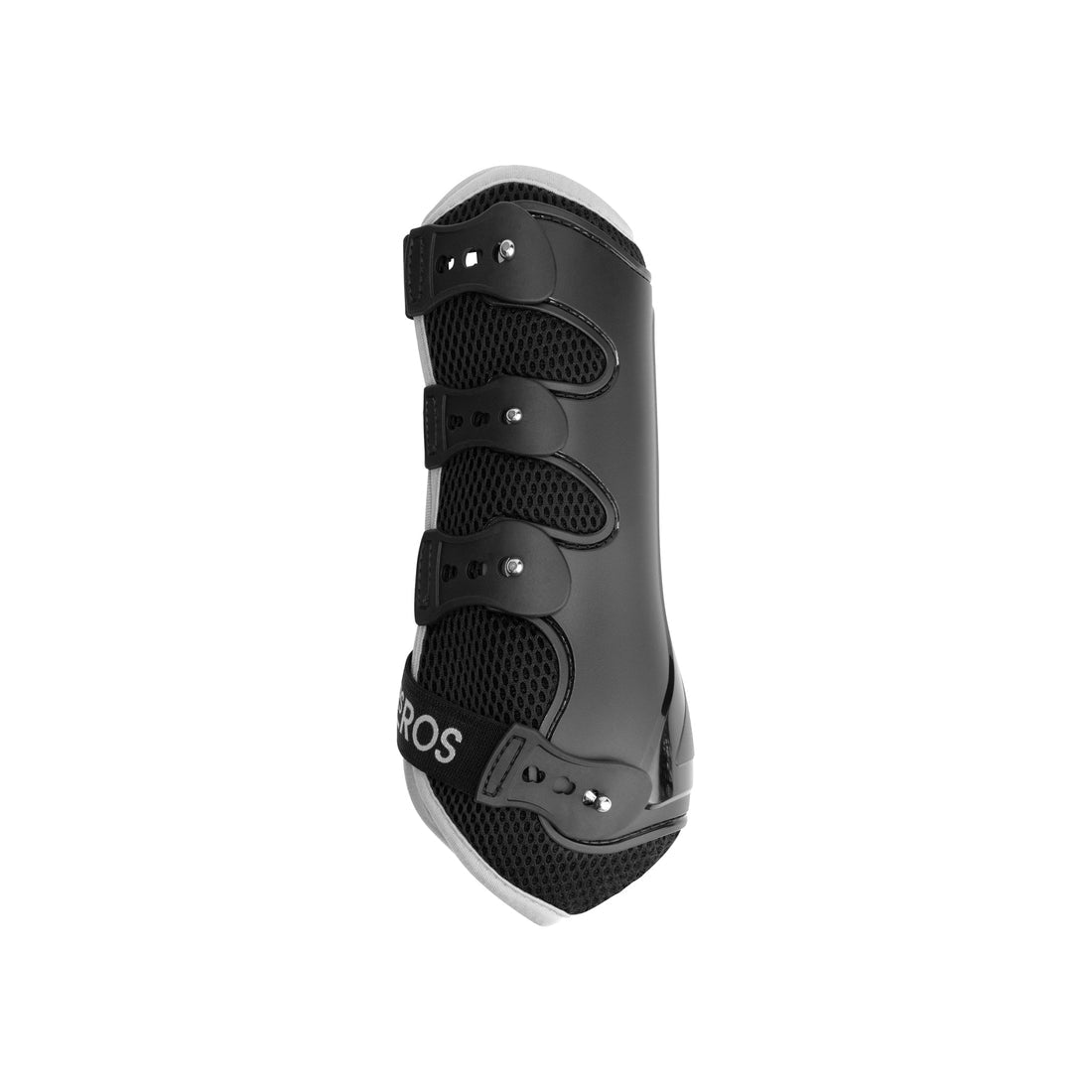 Mrs Ros Air flex tendon boots- Black and Silver Full size