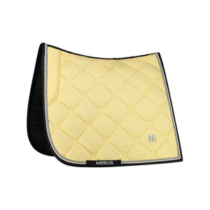 Mrs. Ros Charmer dressage pad- Soft yellow